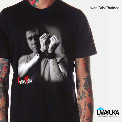 Umakuka Kaos Oblong 3D Iwan Fals Chained